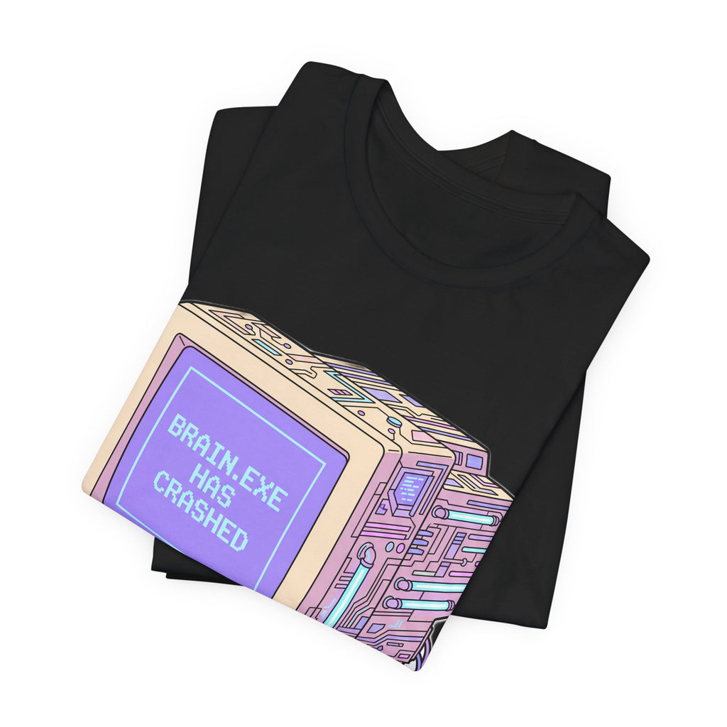 Brain.exe Has Crashed Retro 90s Error