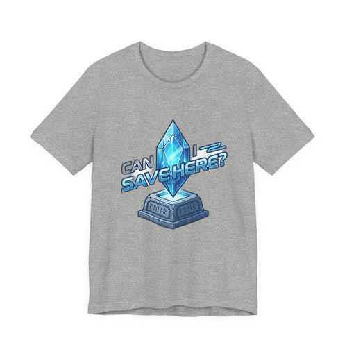 Can I Save Here Funny RPG Crystal Save Point