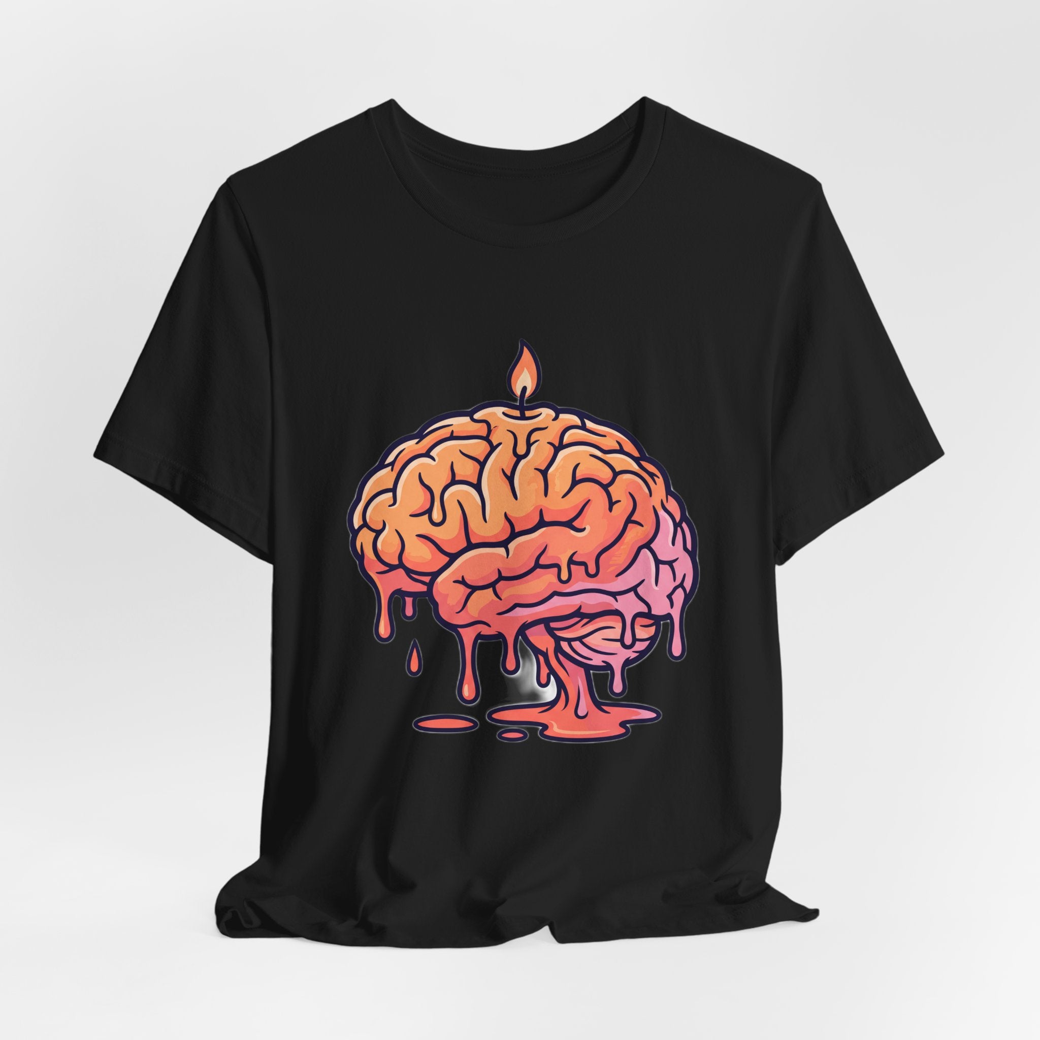 Melting Brain Candle Burnout Humor