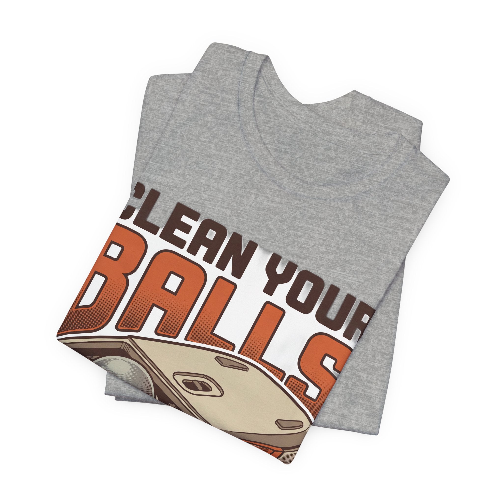 Clean Your Balls Funny Retro Trackball Mouse