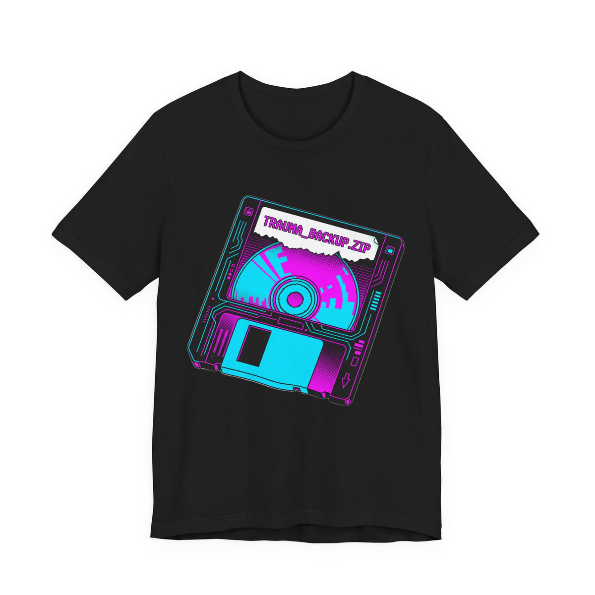 Trauma Backup Zip Retro Floppy Disk