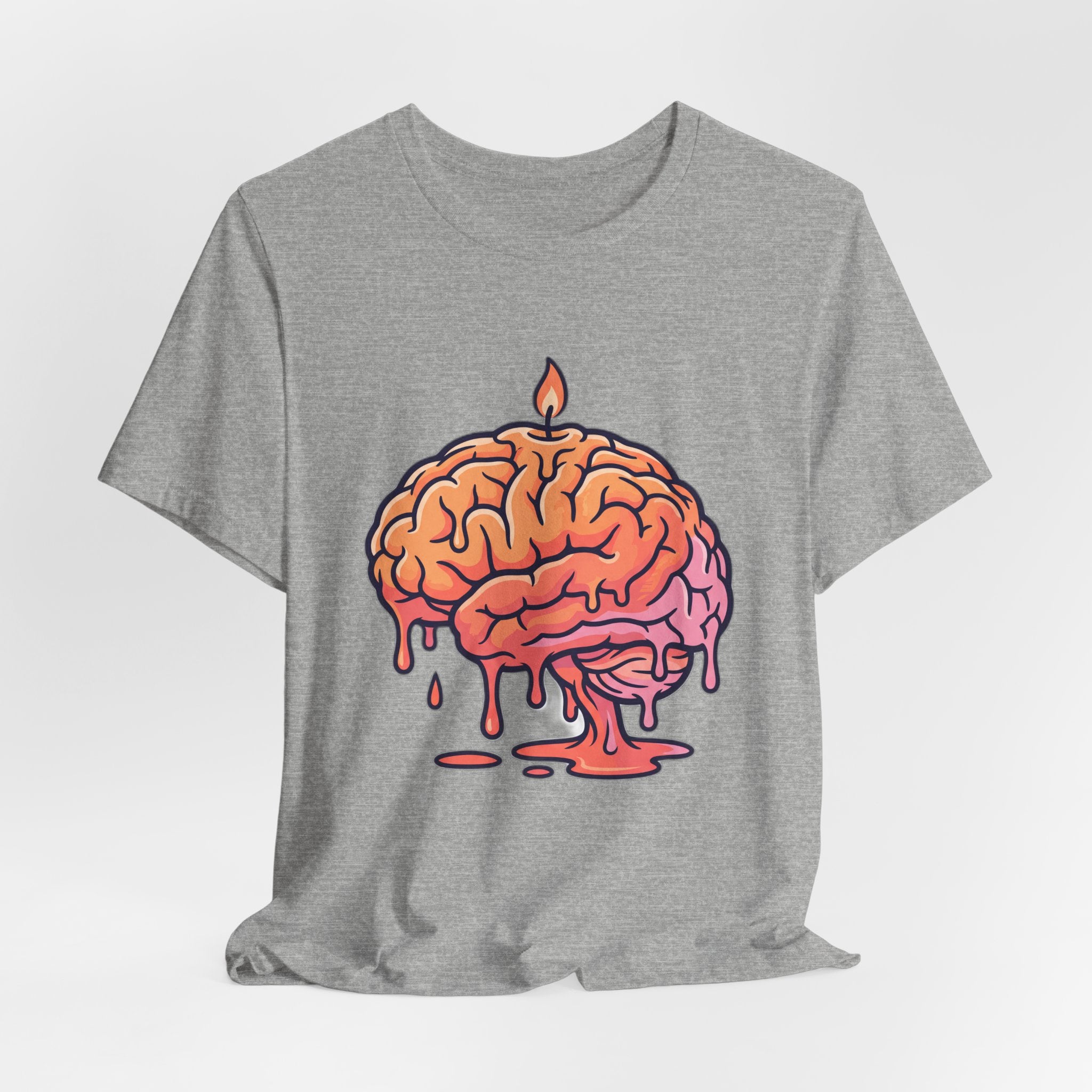 Melting Brain Candle Burnout Humor
