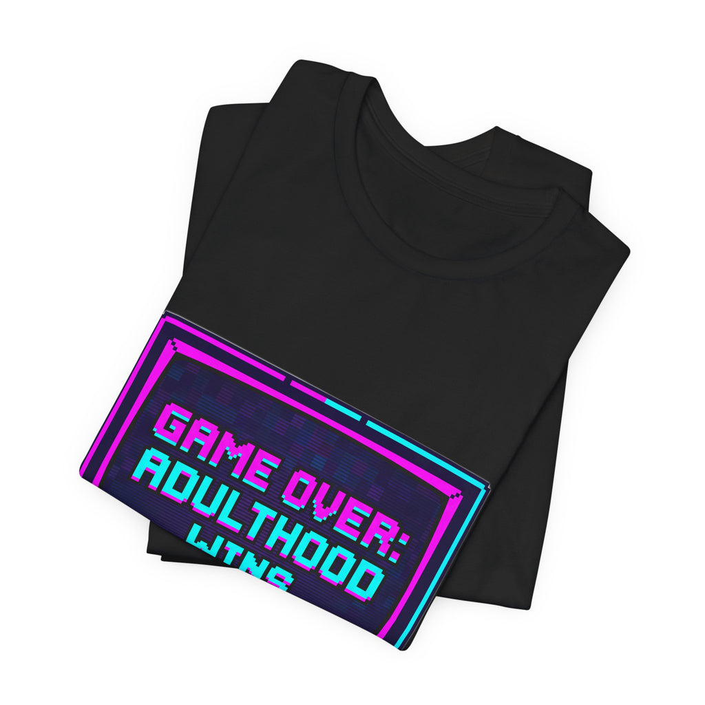 Game Over Adulthood Wins Retro Arcade