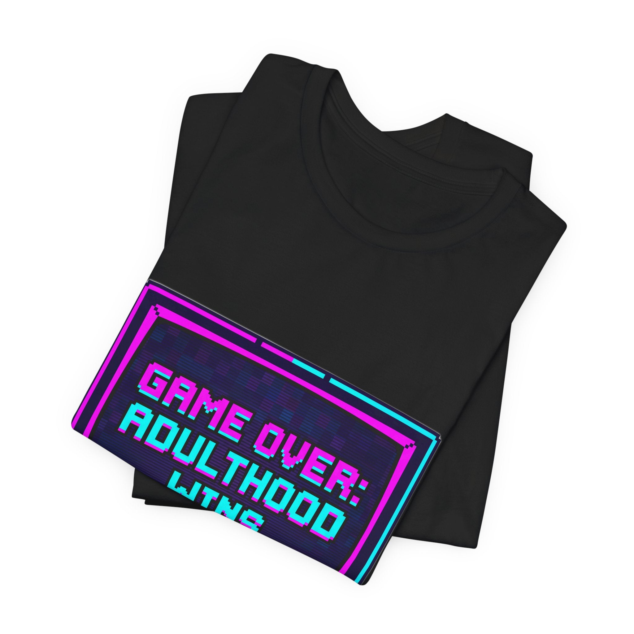 Game Over Adulthood Wins Retro Arcade