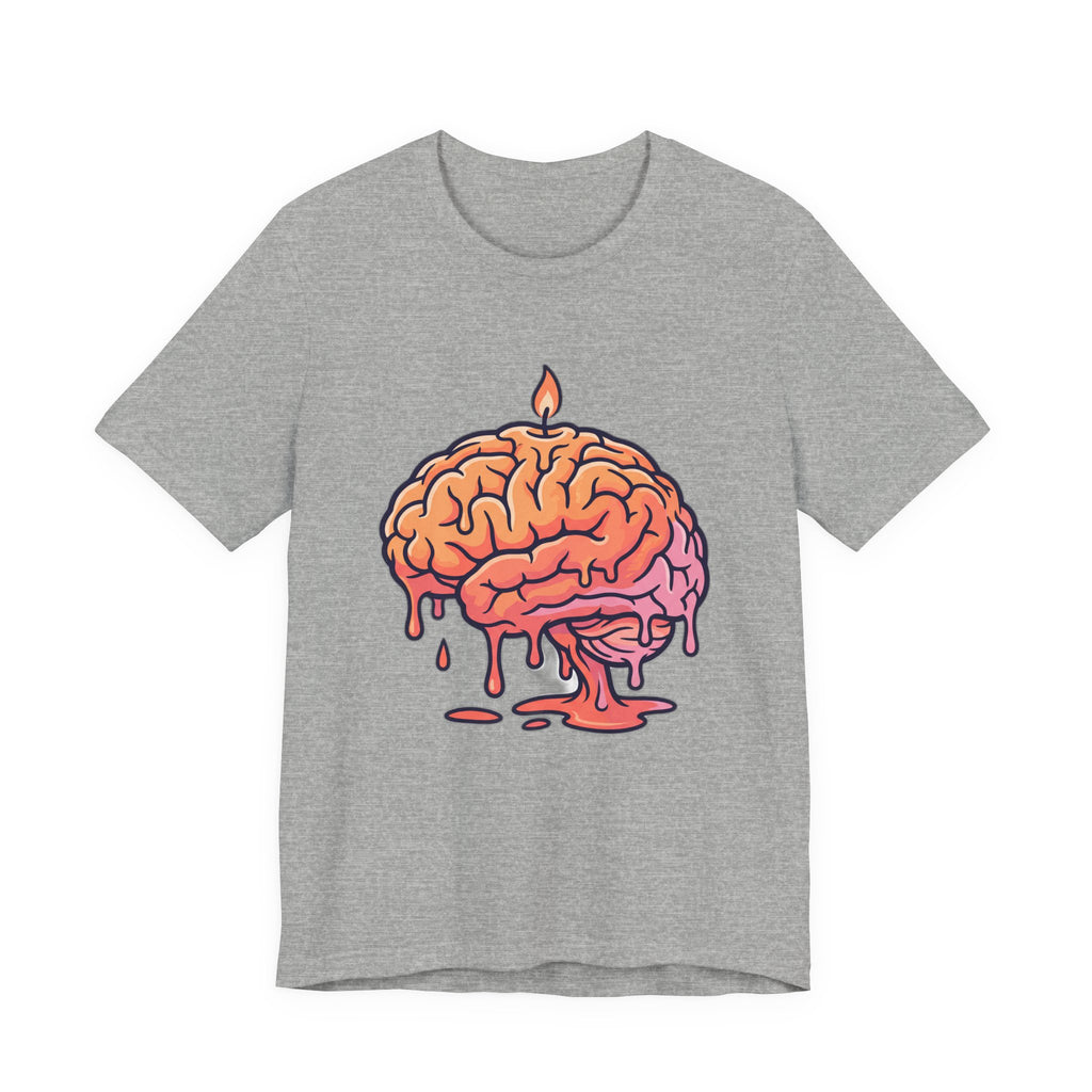 Melting Brain Candle Burnout Humor