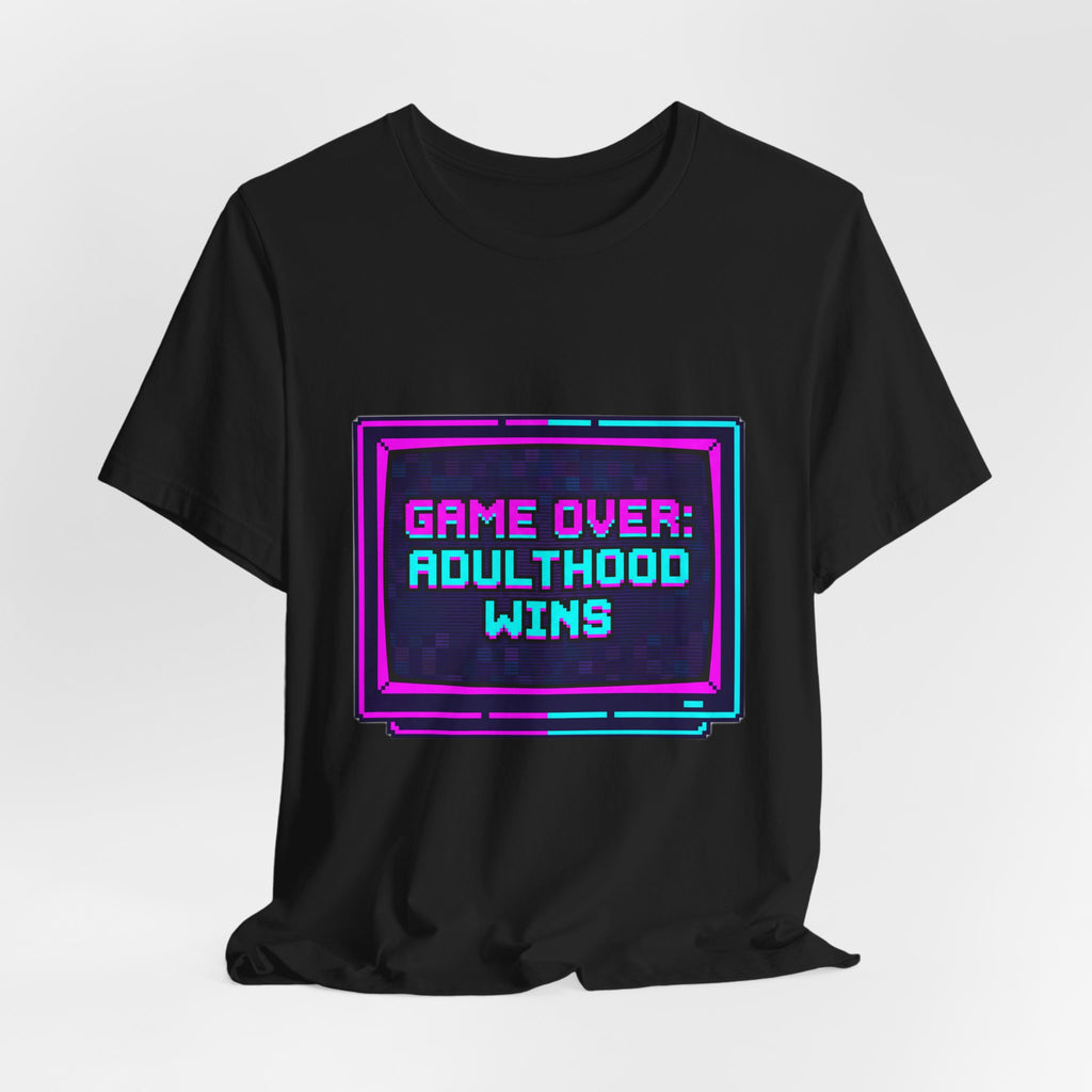 Game Over Adulthood Wins Retro Arcade