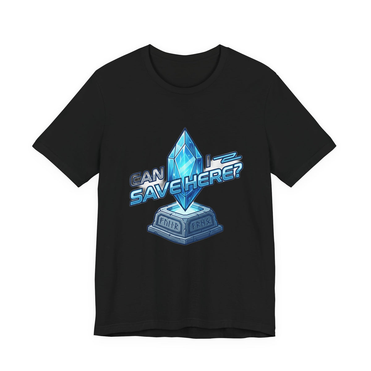 Can I Save Here Funny RPG Crystal Save Point