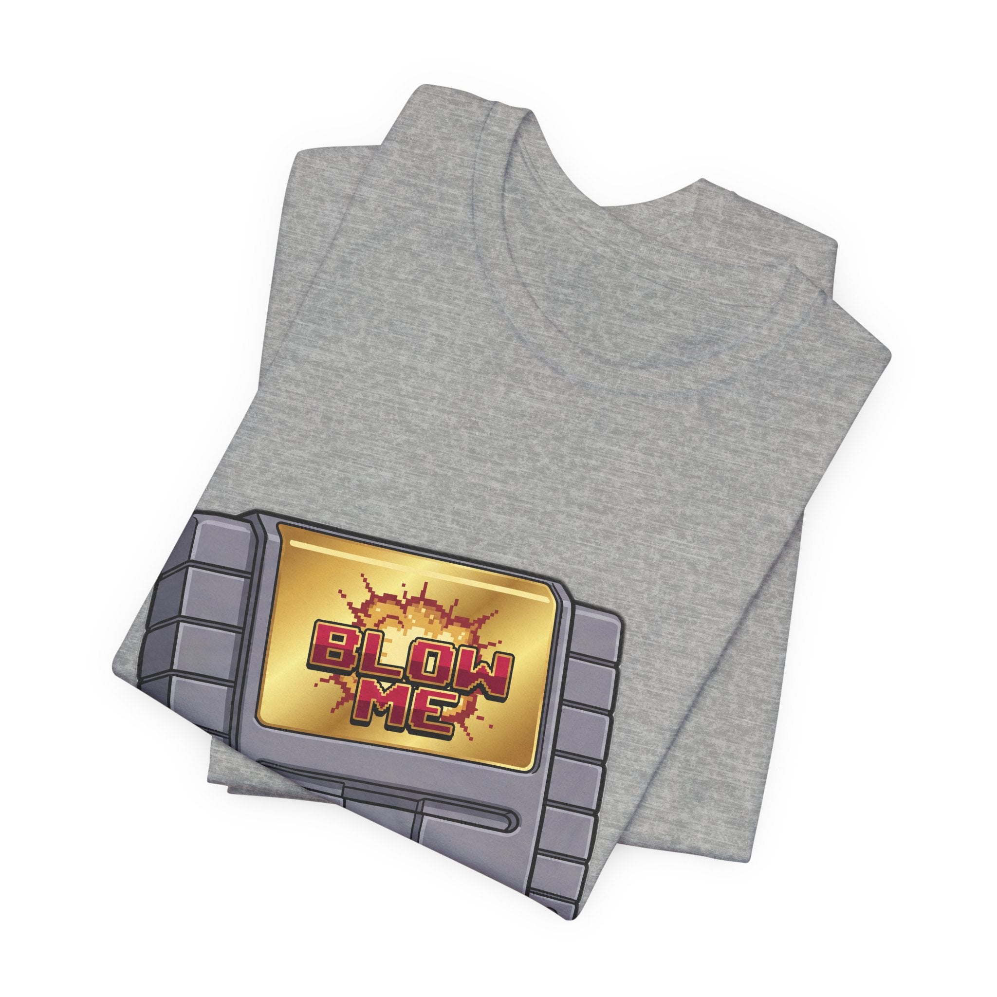 Funny Blow Me Retro Game Cartridge 90s Nostalgia
