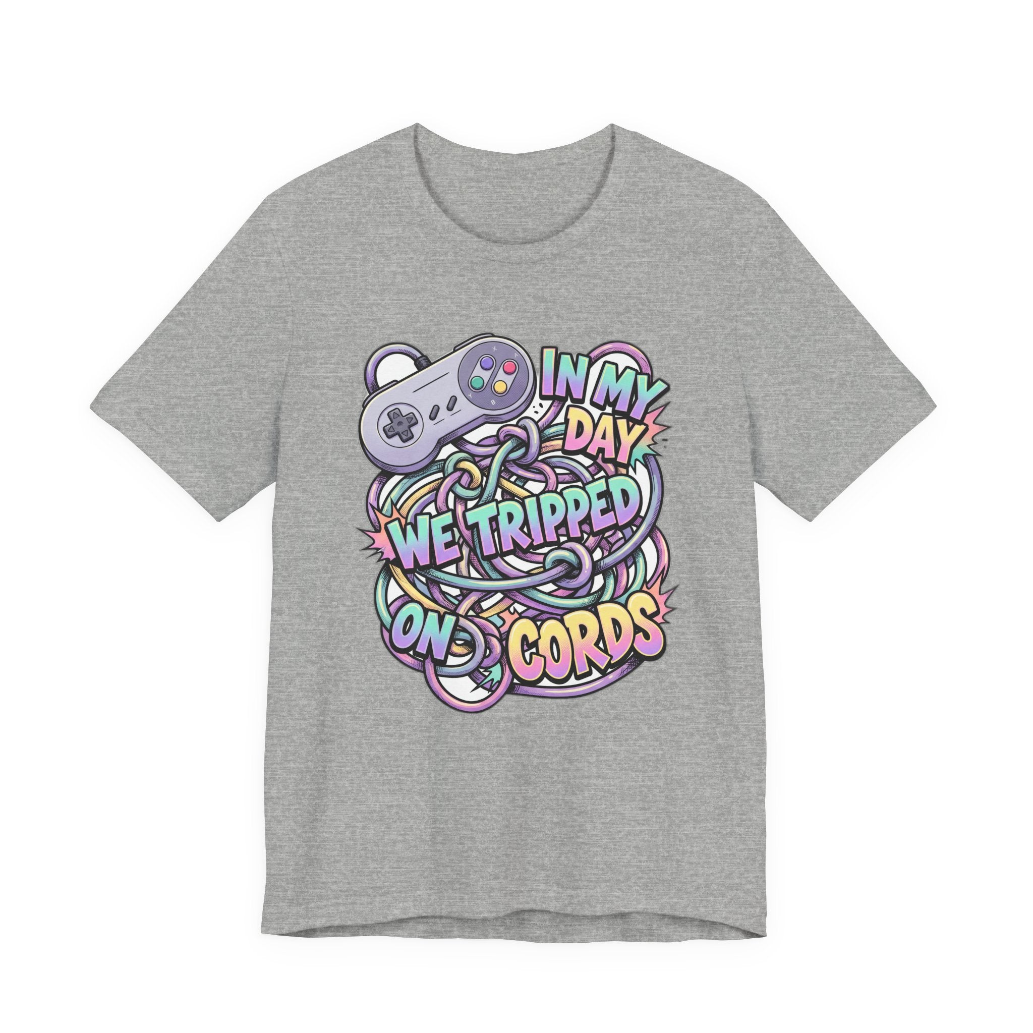 In My Day We Tripped On Cords Funny 90s Gamer