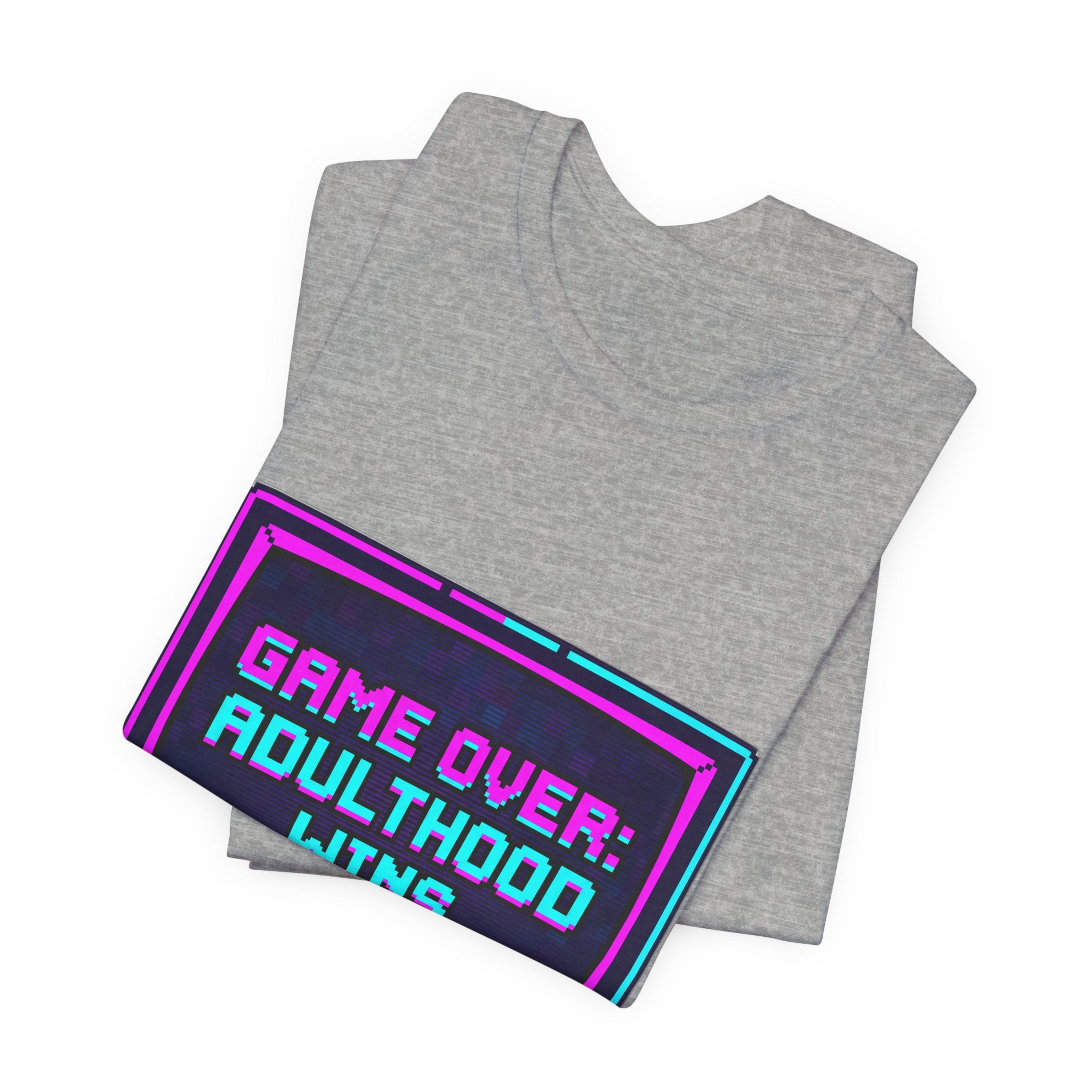 Game Over Adulthood Wins Retro Arcade