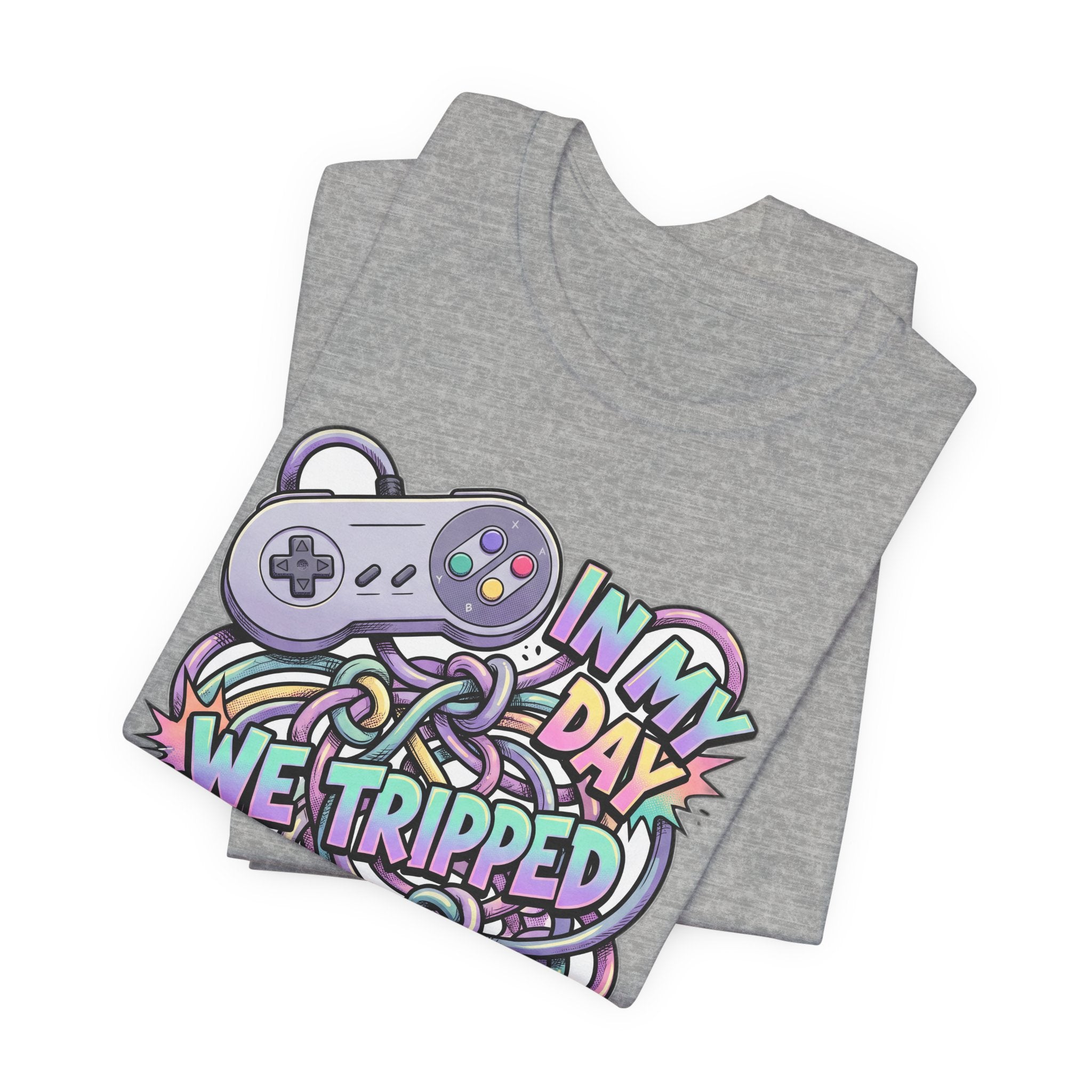 In My Day We Tripped On Cords Funny 90s Gamer
