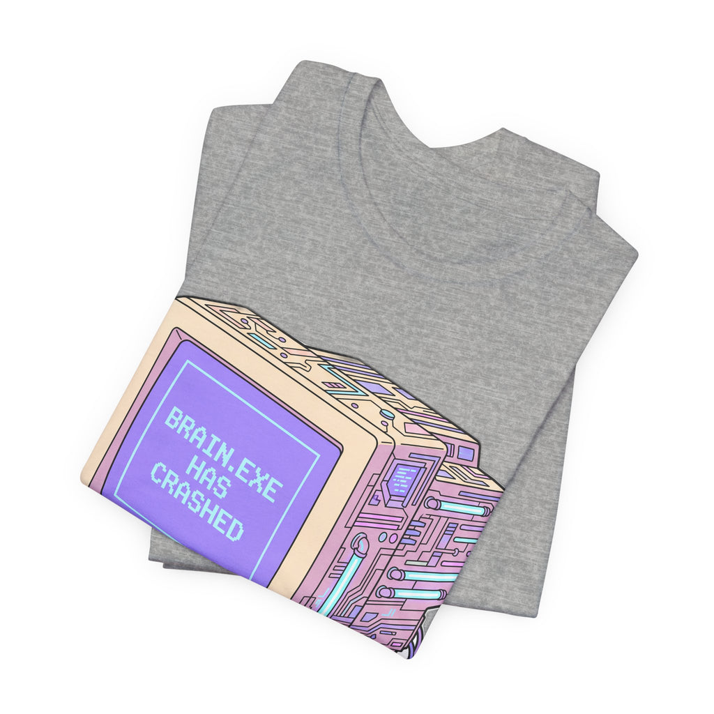 Brain.exe Has Crashed Retro 90s Error