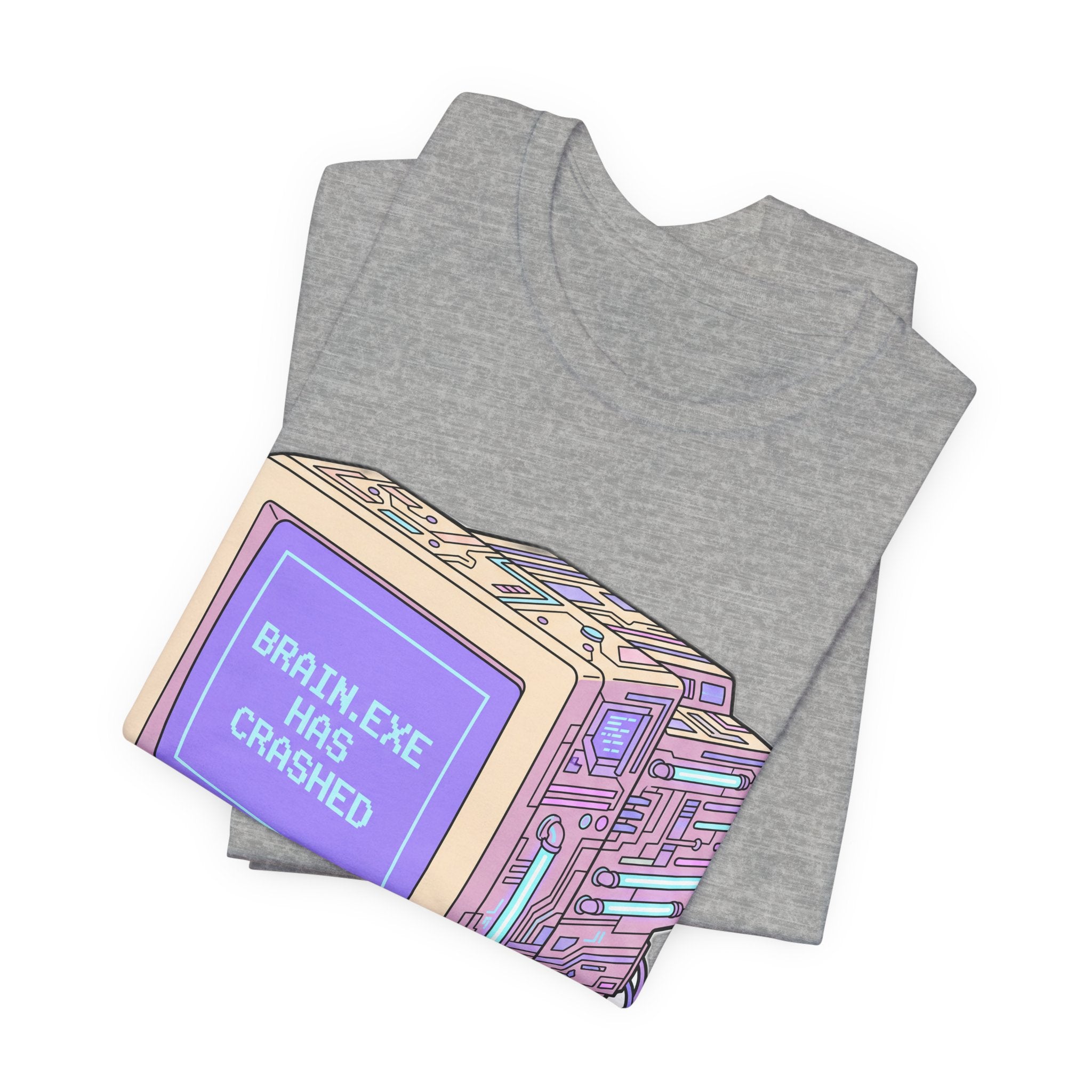 Brain.exe Has Crashed Retro 90s Error