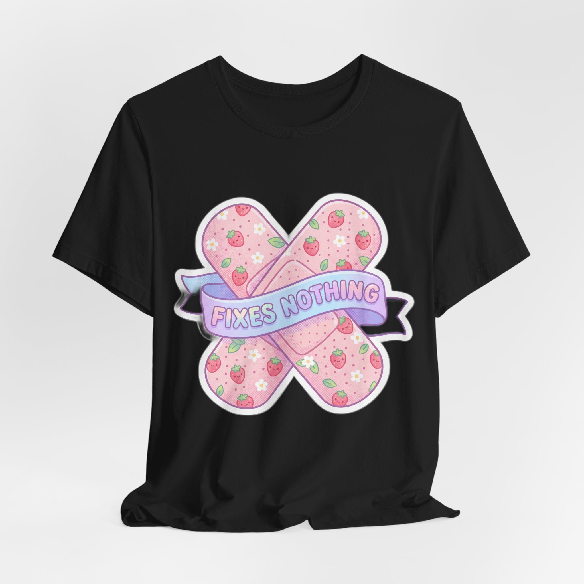 Fixes Nothing Kawaii Strawberry Bandaid