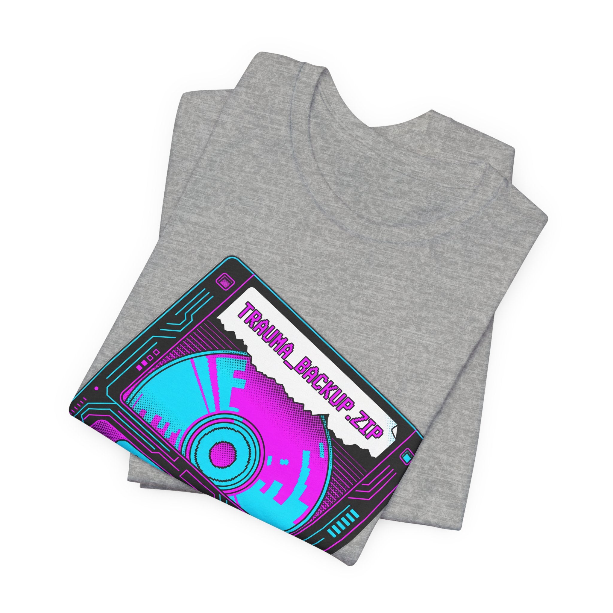 Trauma Backup Zip Retro Floppy Disk