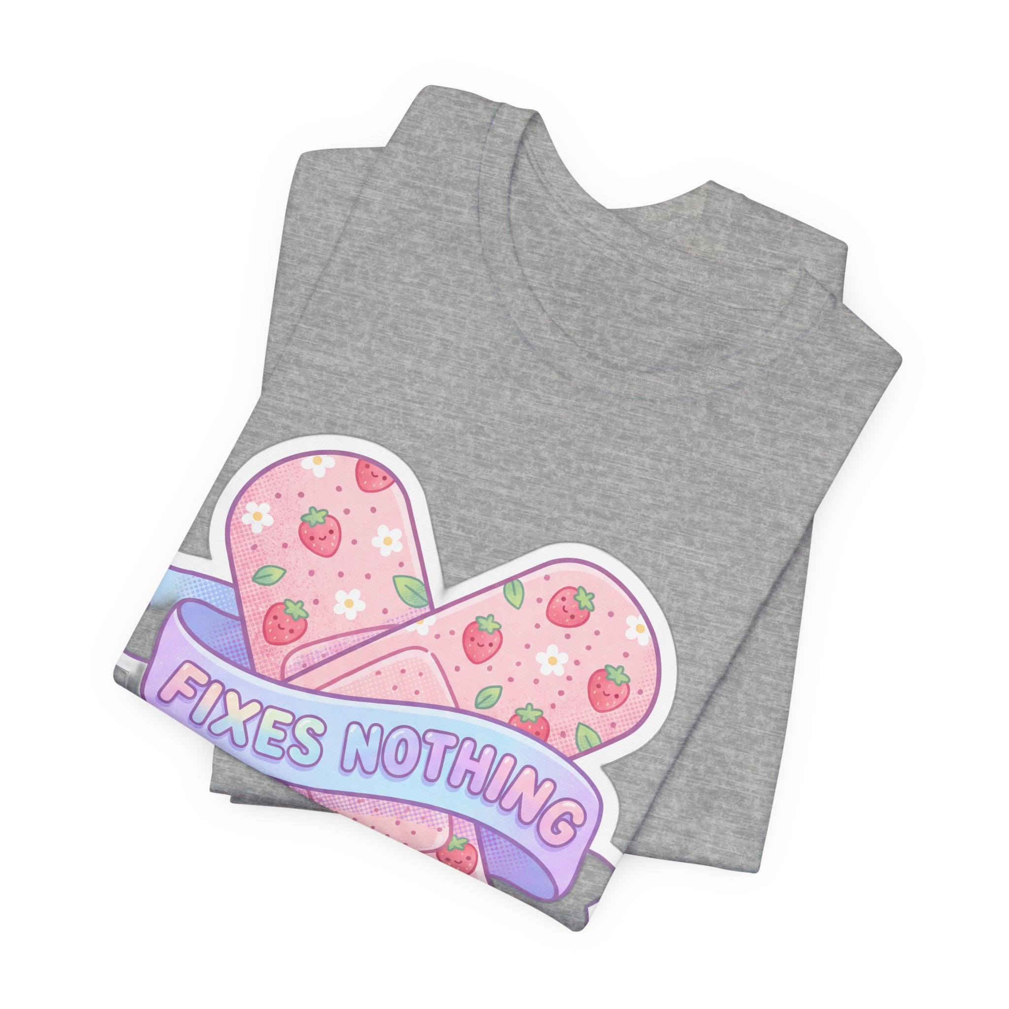 Fixes Nothing Kawaii Strawberry Bandaid