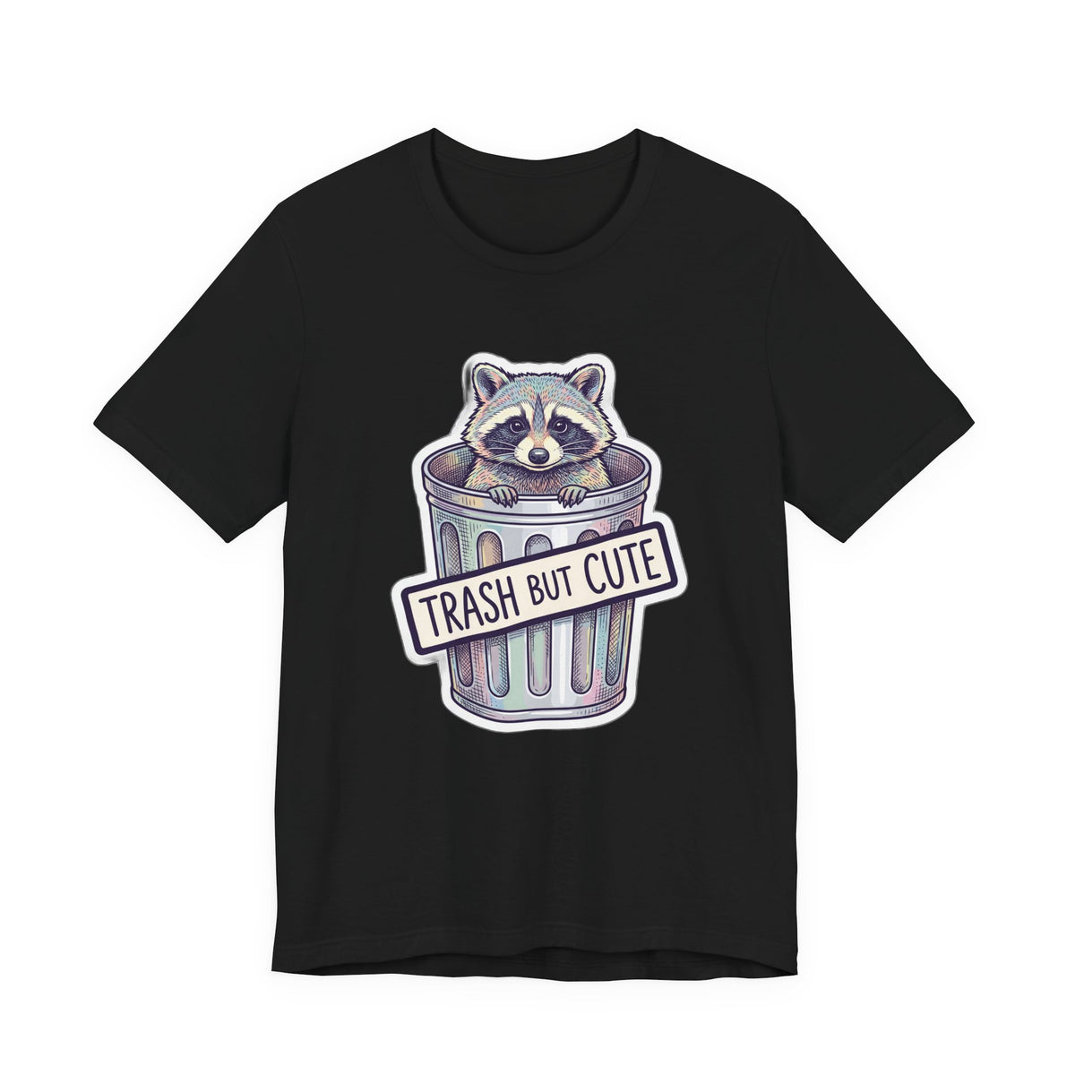 Trash But Cute Raccoon Dumpster Humor