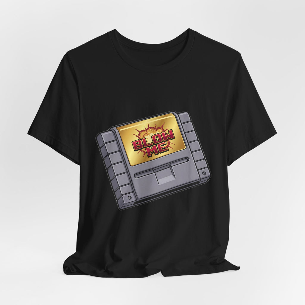 Funny Blow Me Retro Game Cartridge 90s Nostalgia
