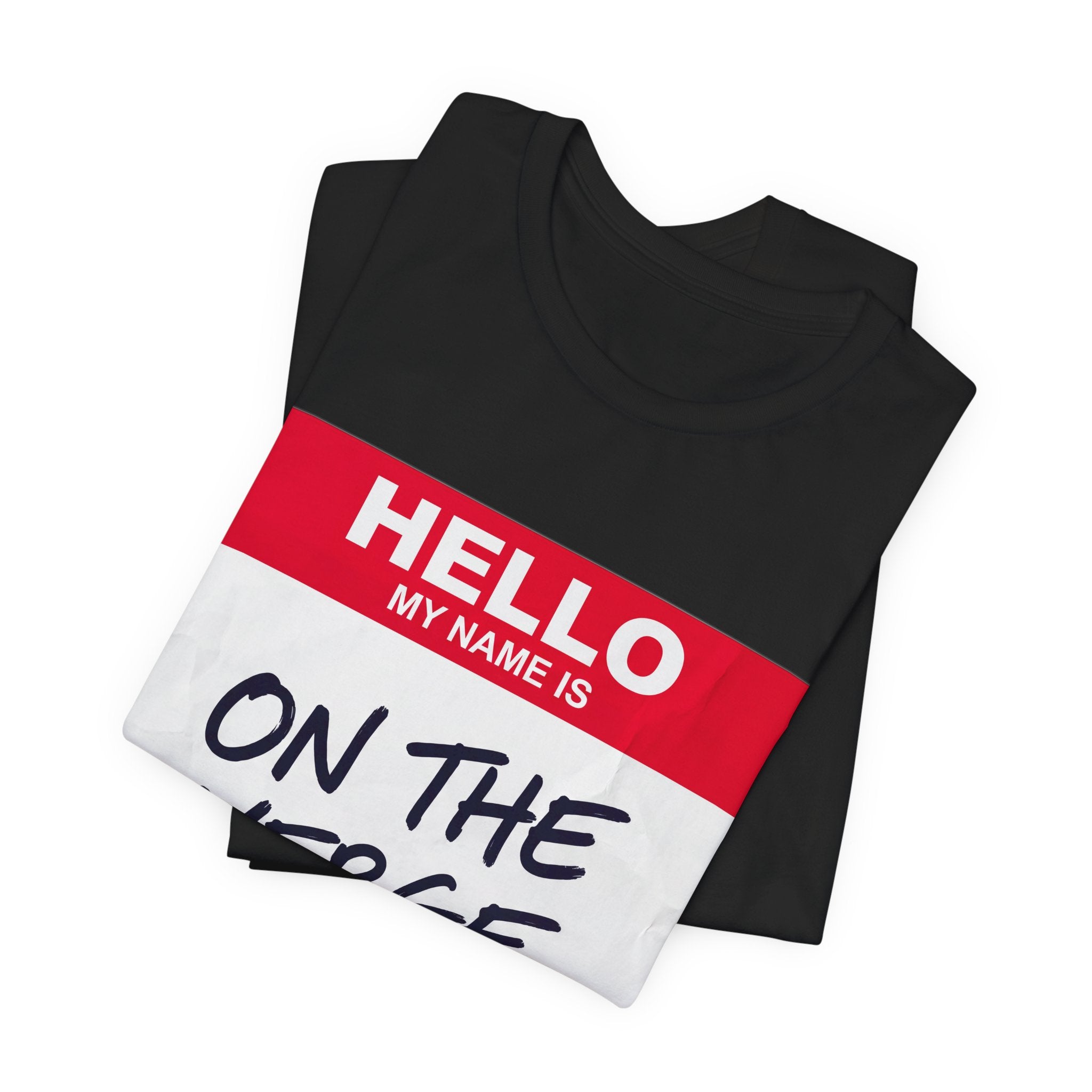 Hello My Name Is On The Verge Funny Name Tag