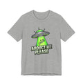 Abduct Me Please Funny Retro UFO Alien