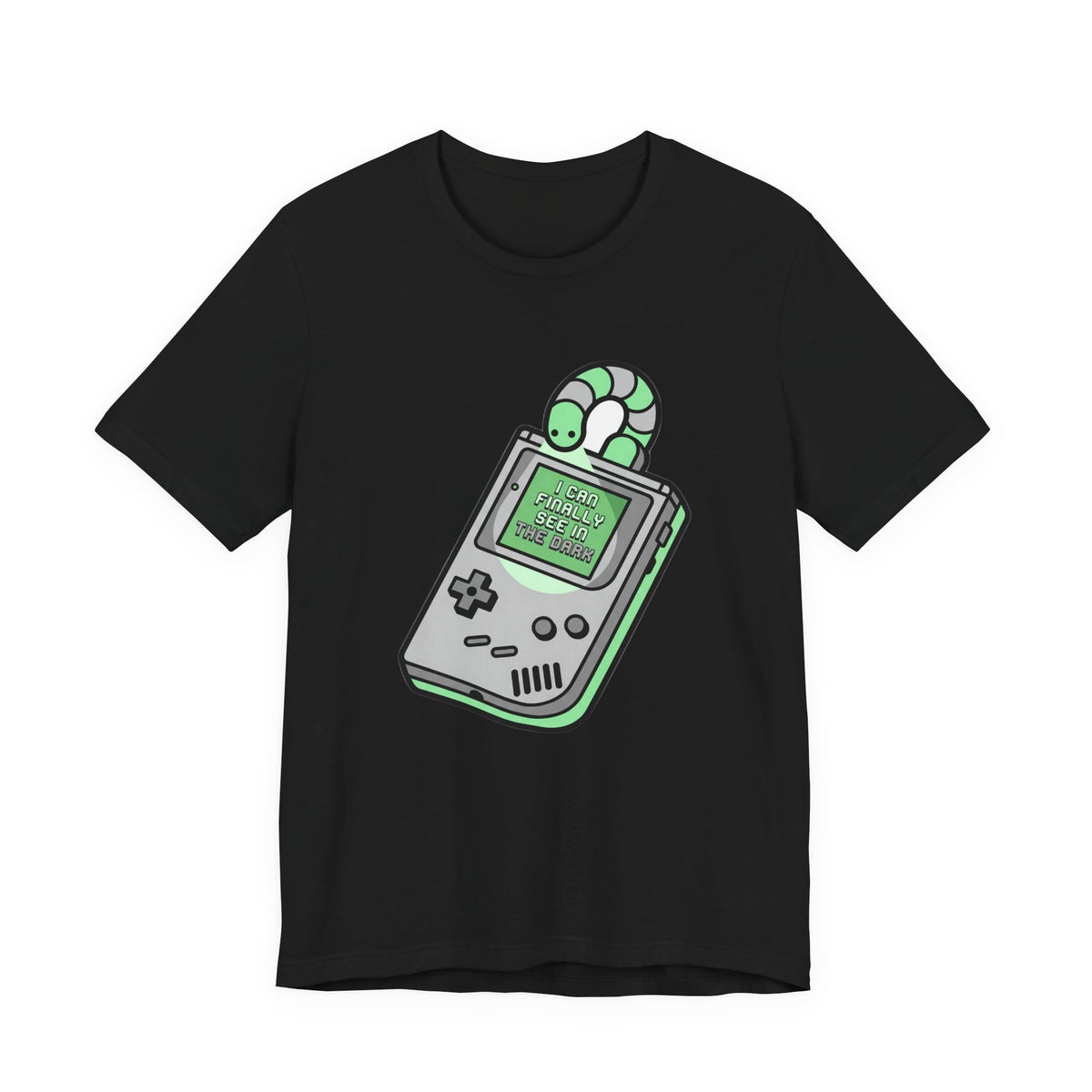 I Can Finally See In The Dark Funny Retro Handheld