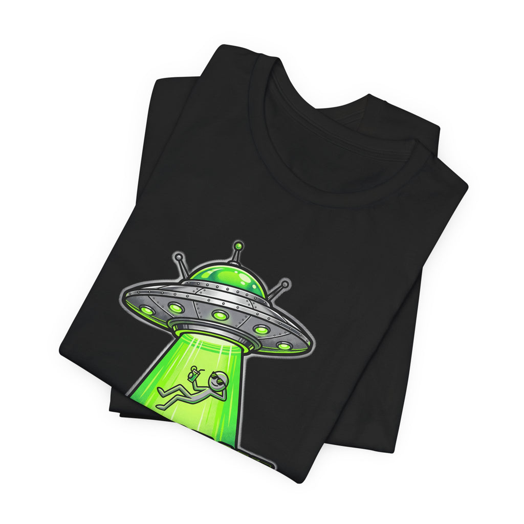 Abduct Me Please Funny Retro UFO Alien