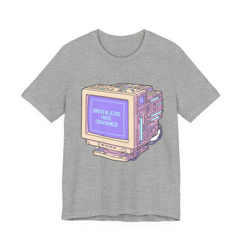 Brain.exe Has Crashed Retro 90s Error