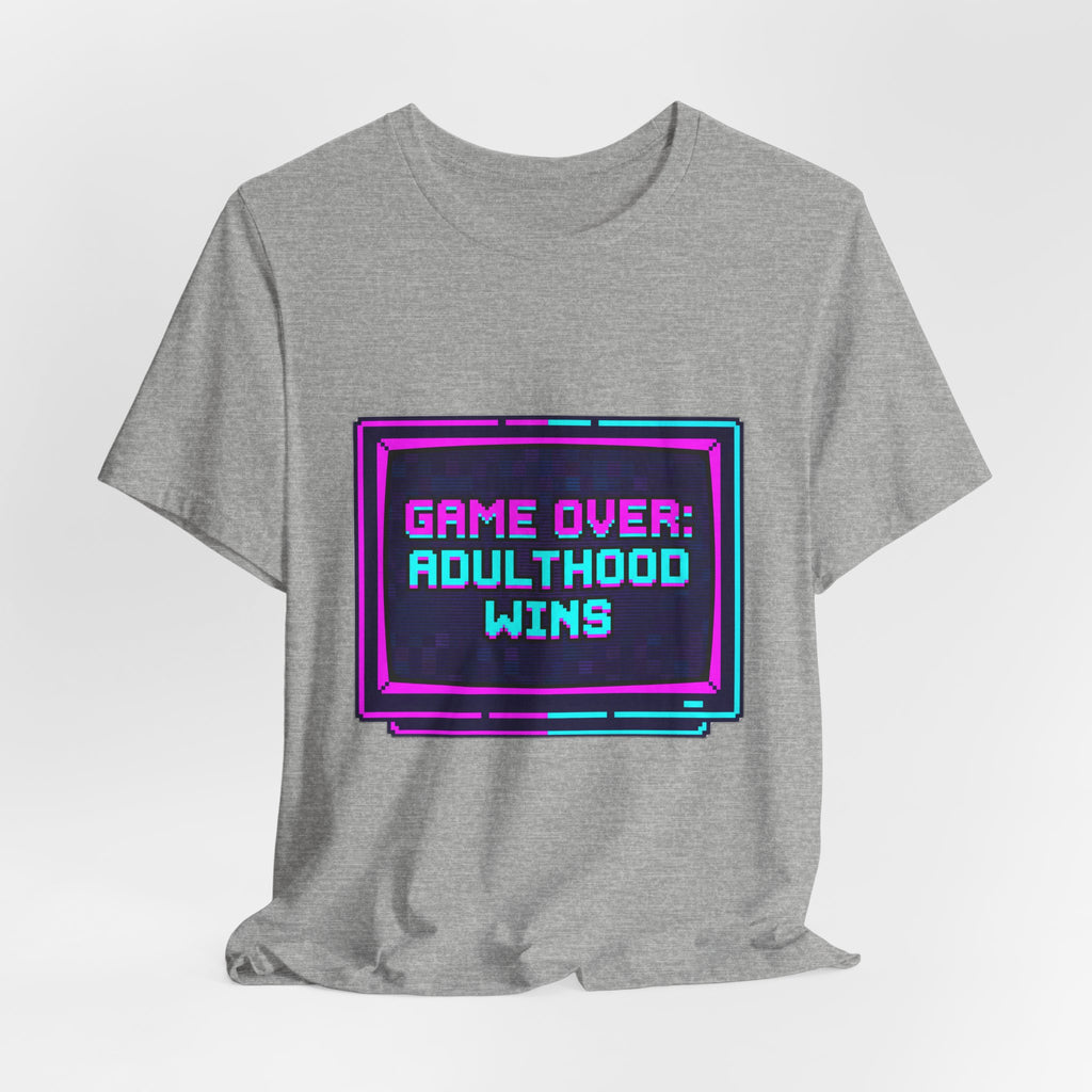 Game Over Adulthood Wins Retro Arcade